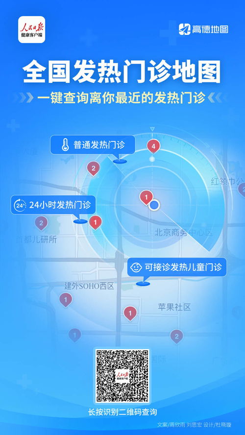 人民日報健康客戶端上線發熱門診地圖，提供數字化就醫新體驗